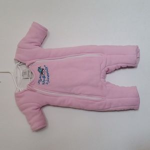 Merlin Magic Sleep Suit pink size small